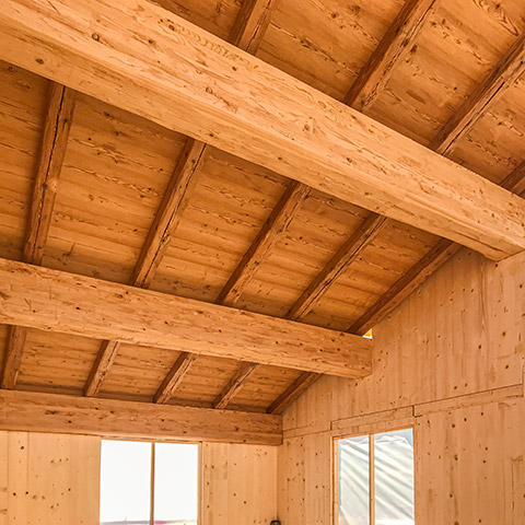 Holzdach von Zimmerei Kirchberger